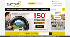 Desktop Screenshot of eurotyre.fr